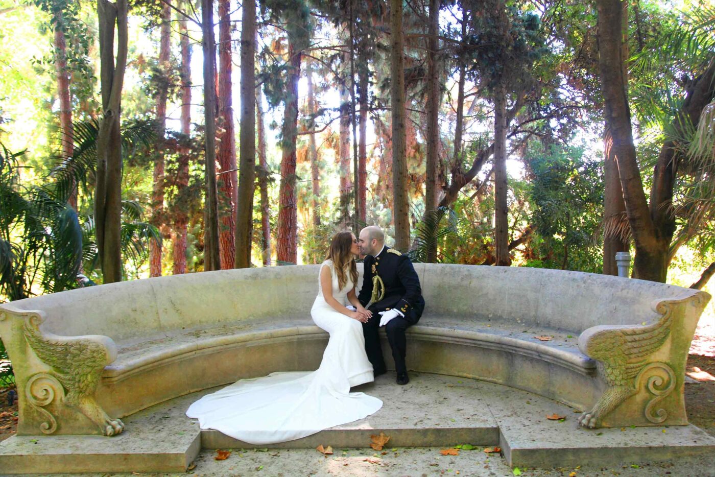 Lancha fotografía para bodas en Málaga